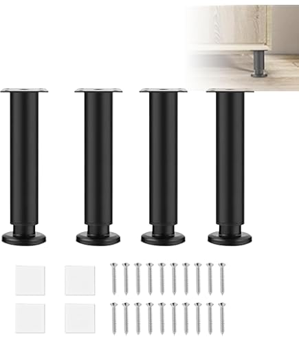 Amazon.co.jp: LOYELEY 伸縮式 レベリングフット 4個セット 家具